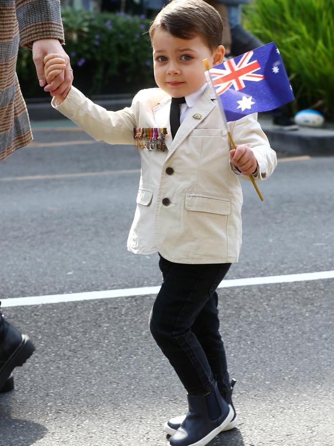 Geelong 2022 Anzac Day march