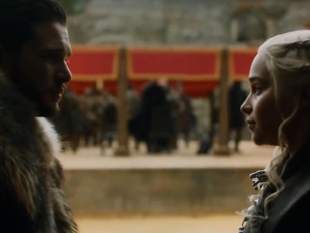 Lovers Jon Snow and Daenarys are about to find out they’re related, for sure.