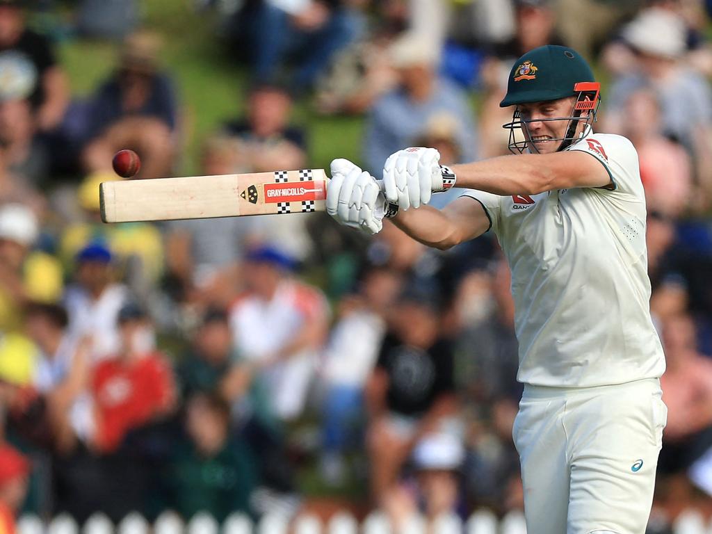 Cameron Green is closing in on a second Test century. Picture: Getty