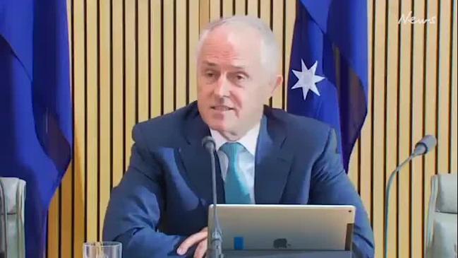 Turnbull grilled on Barnaby at COAG presser