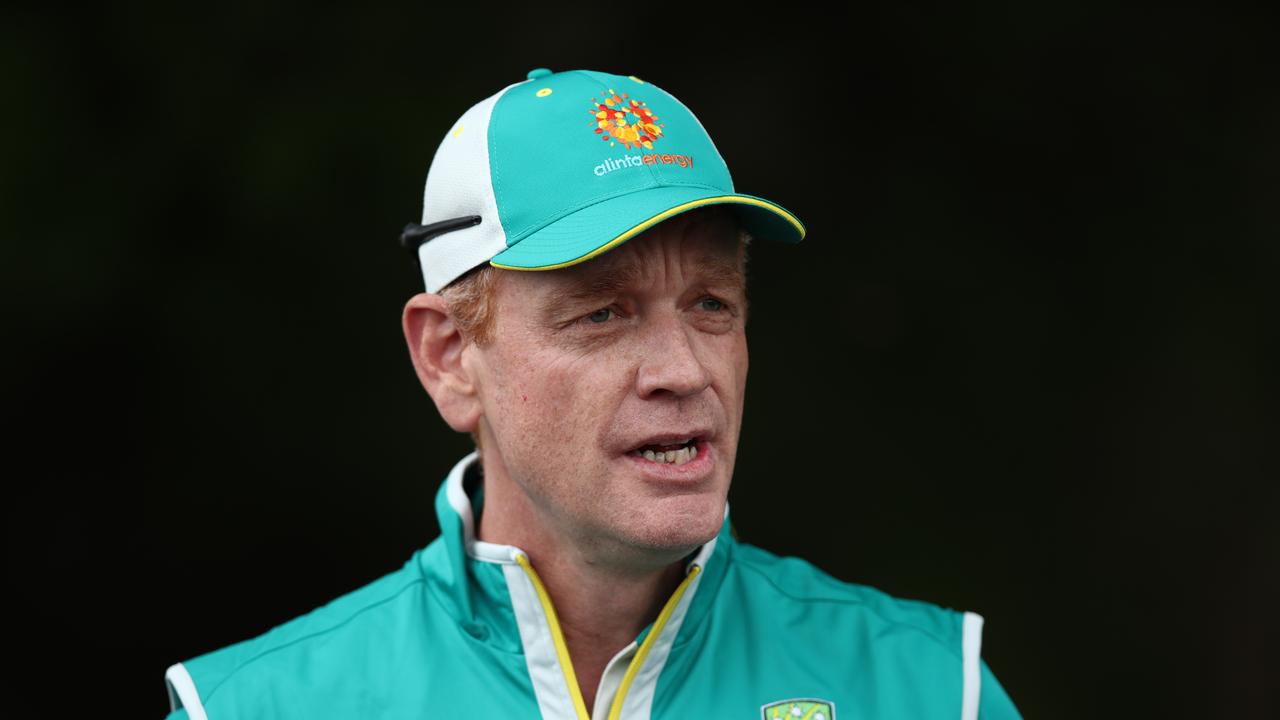 Andrew McDonald, head coach of Australia. Photo by Jason McCawley/Getty Images