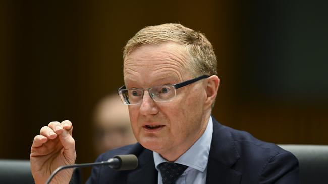 Reserve Bank governor Philip Lowe. Picture: AAP