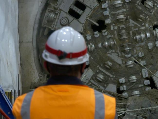 Diggers working on the Metro Tunnel have broken through underground at Parkville and South Yarra, marking the halfway point for tunneling on the project.