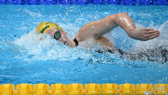 Mollie O'Callaghan had a dominant World Championships. Picture: AFP Images