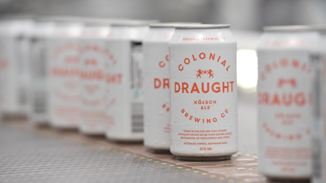 The Colonial Brewing Co will consider changing its name after the campaign. Picture: Chris Eastman