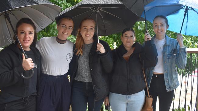 Kate Pollock, Monique Murphy, Brittany Jaques, Jordan Stanley and Ashlee Jaques.