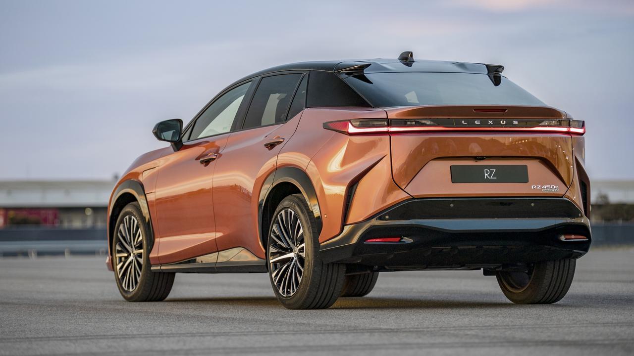 The Lexus RZ 450e is the brand’s first EV built on a dedicated electric car platform.