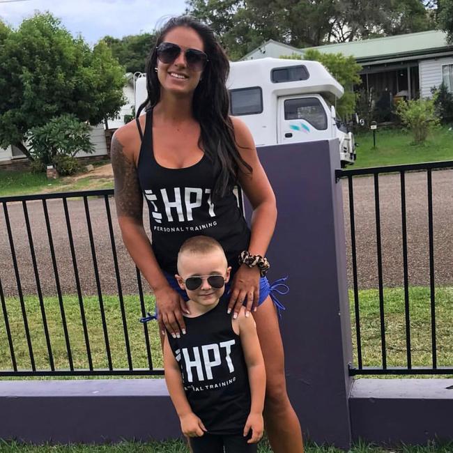 Personal trainer Haylee Flitton. Picture: Supplied