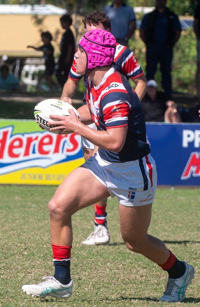 St Patrick’s playmaker Adam McSherry will lead the school’s charge toward the Aaron Payne Cup in 2025. Picture: Michaela Harlow