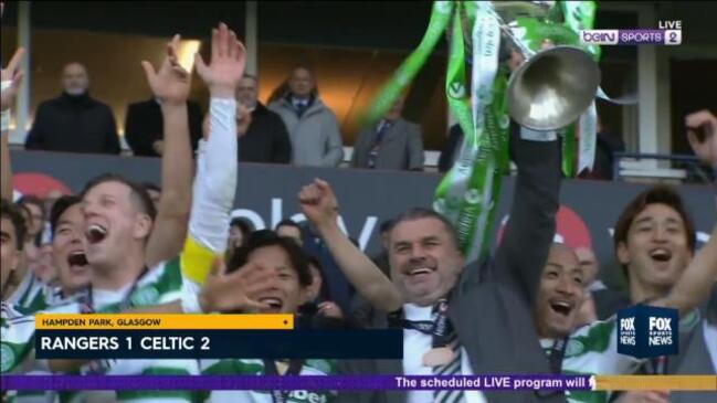 Ange’s Celtic claim Scottish League Cup!