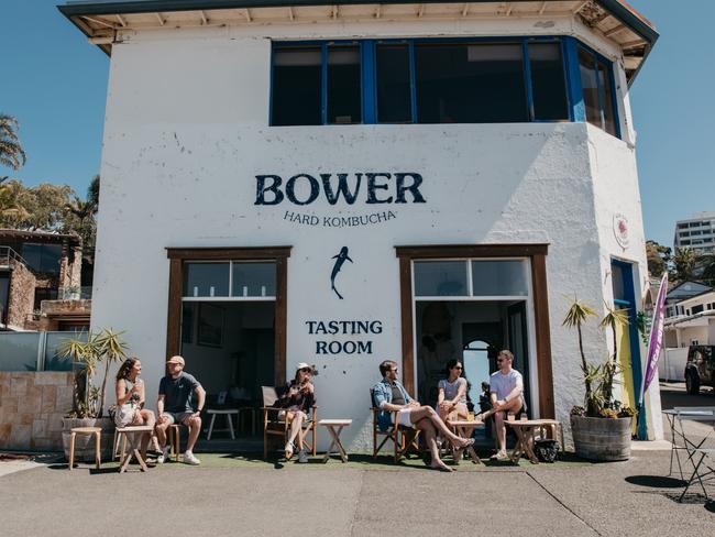 The Bower tasting room on the Shelly Beach walk. Picture: DANIELLE NIEUWENDYK