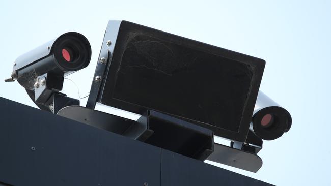 The mobile detection cameras have been a hige cash cow for the NSW Government. Picture: David Swift