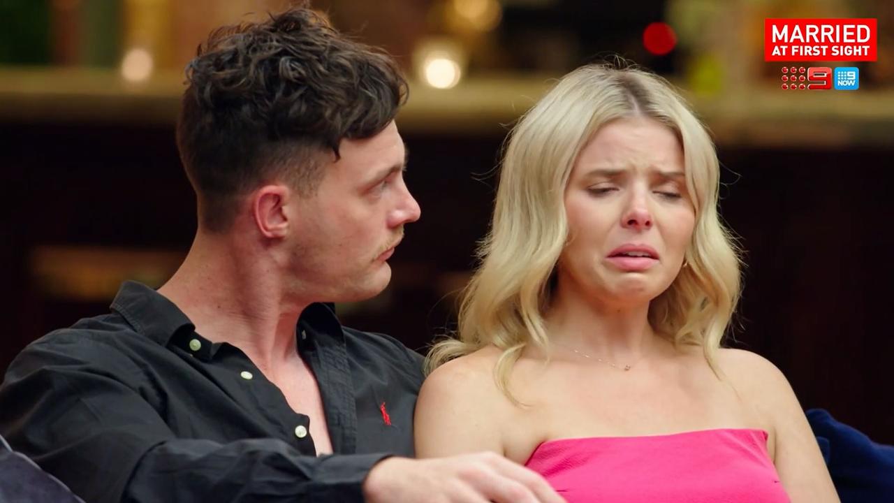 Olivia Frazer (R) was one of MAFS’ best villains. Photograph: Channel 9