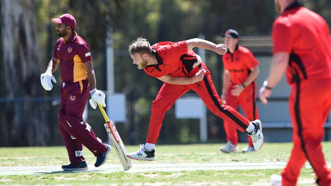 BHRDCA: Action from Blackburn’s clash against Box Hill North at Morton Park. Picture: Steve Tanner