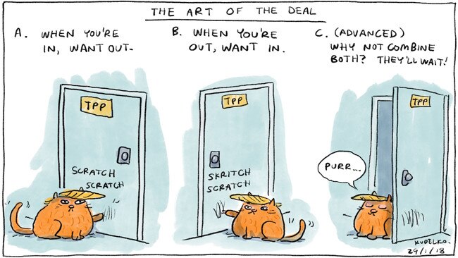 Jon Kudelka Letters page cartoon for 29-01-2018Version:  (650x366)COPYRIGHT: The Australian's artists each have different copyright agreements in place regarding re-use of their work in other publications.Please seek advice from the artists themselves or the Managing Editor of The Australian regarding re-use.