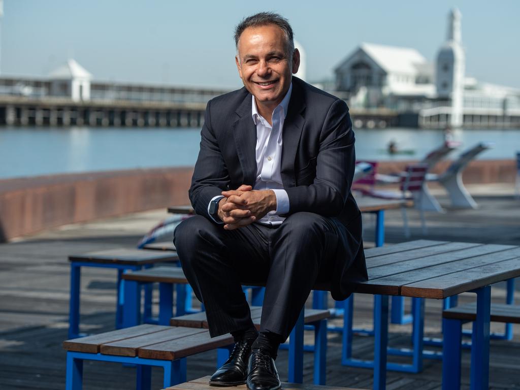 Victorian opposition leader John Pesutto in Geelong. Picture: Brad Fleet