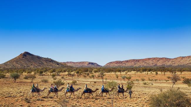 The Northern Territory has a list of major projects on the go Picture: TOURISM CENTRAL AUSTRALIA