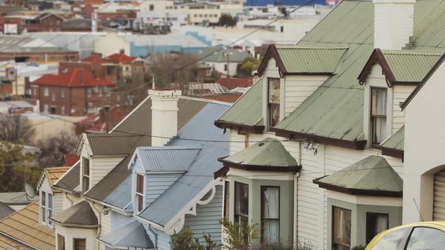 Houses in Glebe. Picture: MATHEW FARRELL