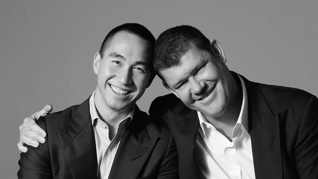 Lawrence Ho and James Packer