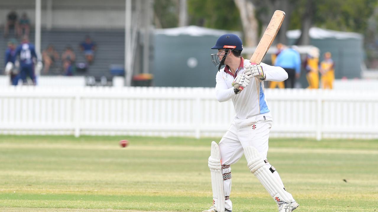 CRICKET Nth Qld U21 championships: CQ's James Fitzpatrick bats