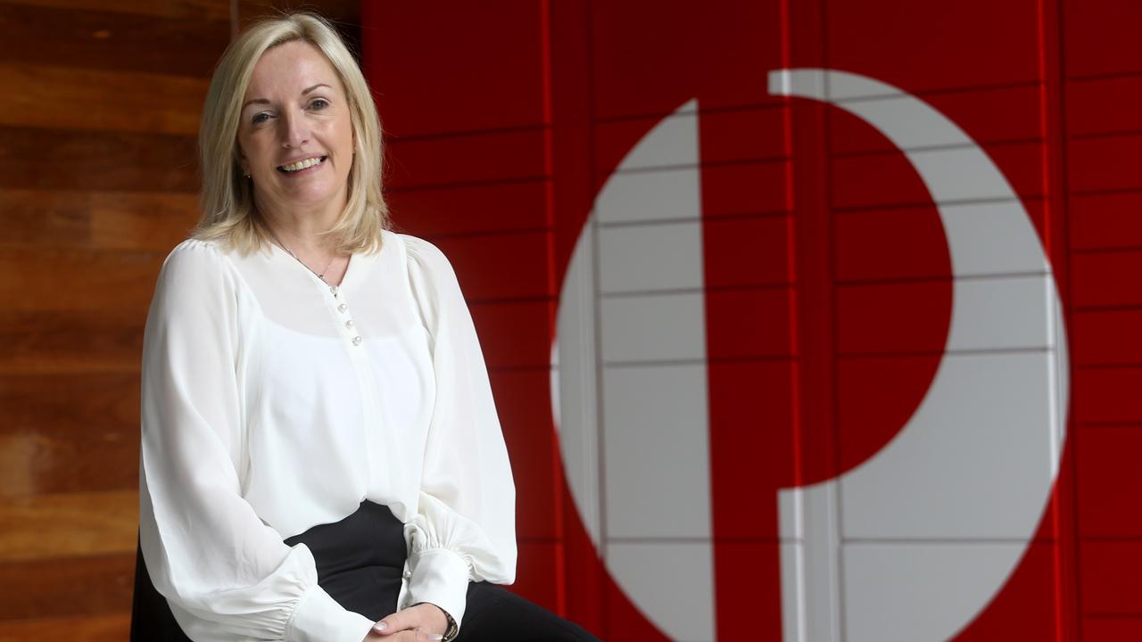 CEO of Australia Post, Christine Holgate, said she would take on many of the report’s recommendations. Picture: David Geraghty.