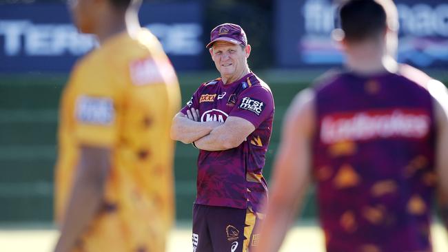 Head coach Kevin Walters pictured at the Brisbane Broncos training session, Red Hill, Brisbane 14th of June 2021. (Image/Josh Woning)