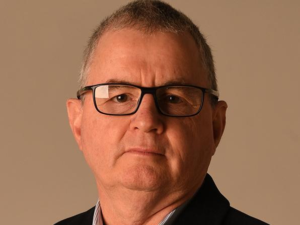 New Sunday Mail columnist Matthew Abraham. Studio photo. Headshot. Pic: Tricia Watkinson.