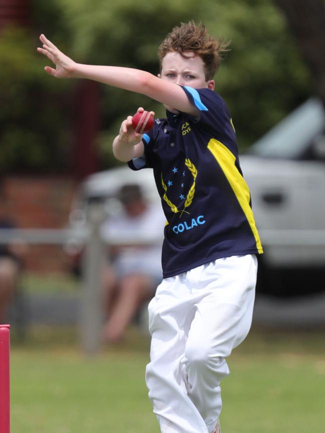 Cricket Junior Country Week match between GCA5 versus Colac3 Picture: Mark Wilson