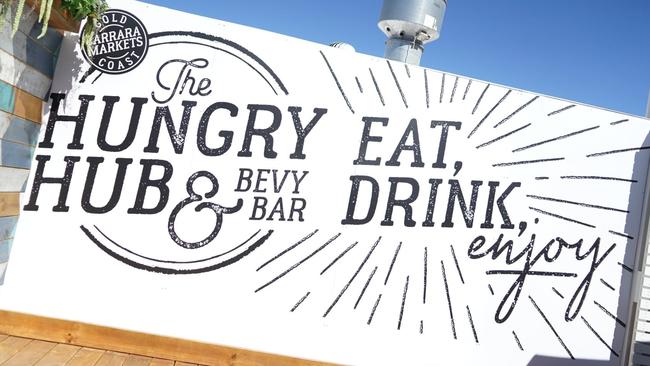 The Hungry Hub &amp; Bevy Bar at Carrara Markets. Photo Supplied