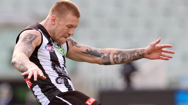 Collingwood star Jordan De Goey is currently training in the US awaiting to appear before a New York court on December 8. Picture: Michael Klein