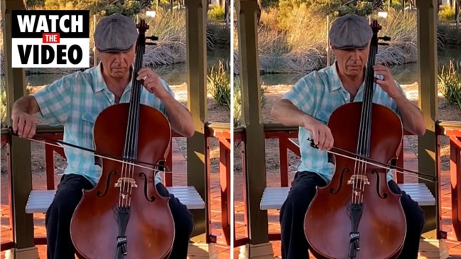 Cellist serenades the beloved West Lakes duck ponds