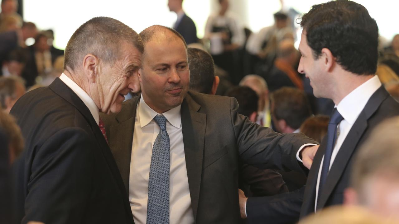 Deputy Victorian Premier James Merlino at the 2019 AFL Grand Final function in the Olympic room at the MCG. Picture by Wayne Taylor/Getty images AFL photos 28th September 2019.