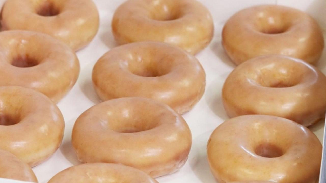 Free doughnuts at Krispy Kreme Townsville opening.