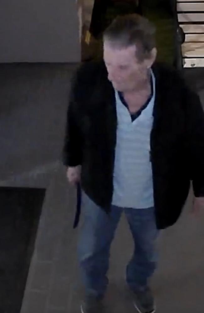 Investigators have released a new CCTV image of Peter Hodgins, who was last seen leaving an address along Morgan Street, Childers around 6.45pm, heading south towards Broadhurst Street.