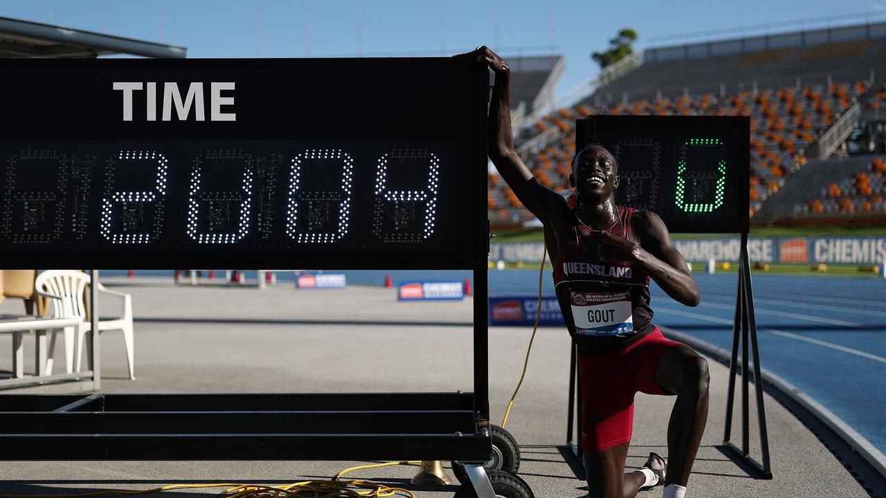 Gout Gout has done it. Photo by Cameron Spencer/Getty Images