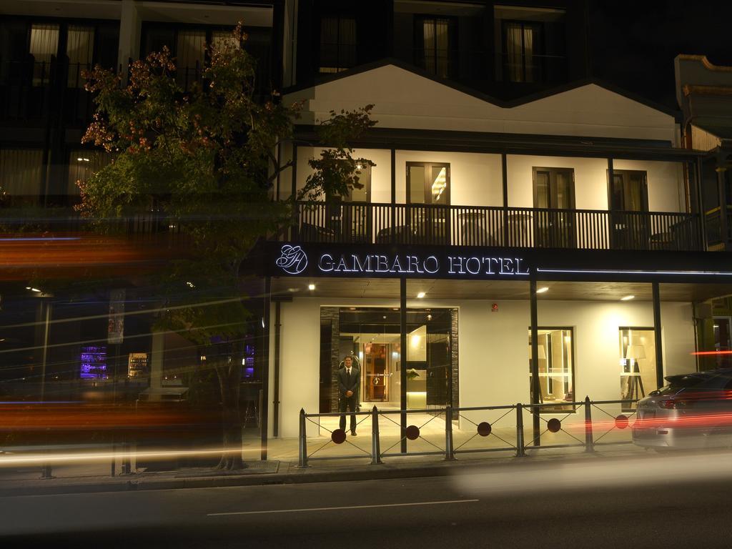 The Gambaro Hotel on Caxton St.