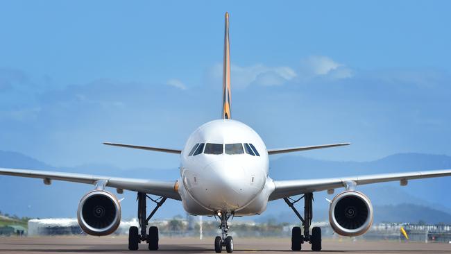 Tigerair Australia plane. Picture: Shae Beplate.