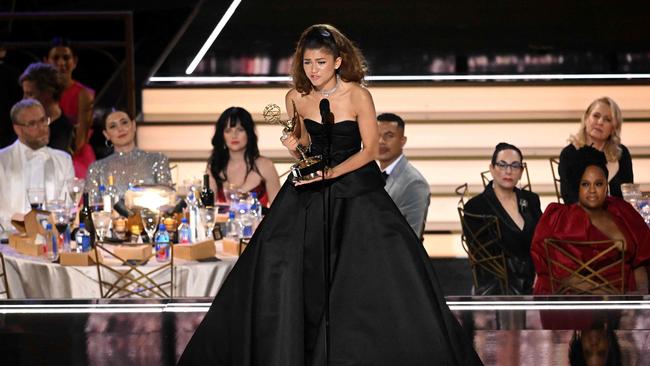 Zendaya wins big. Picture: Patrick T. FALLON / AFP