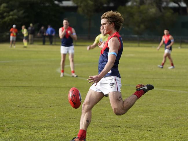 VAFA Footy - Caulfield Old Brighton. Felix Flockart(Old Brighton). Picture: Valeriu Campan