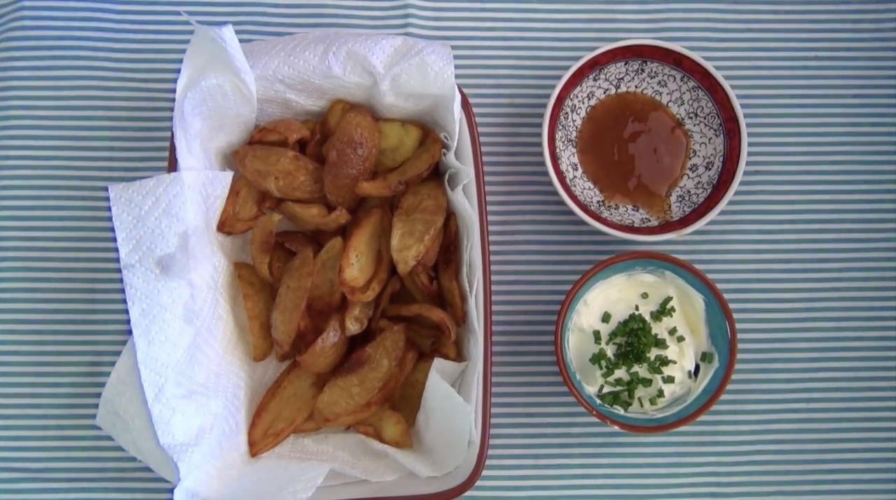 How to make Sizzler potato skins