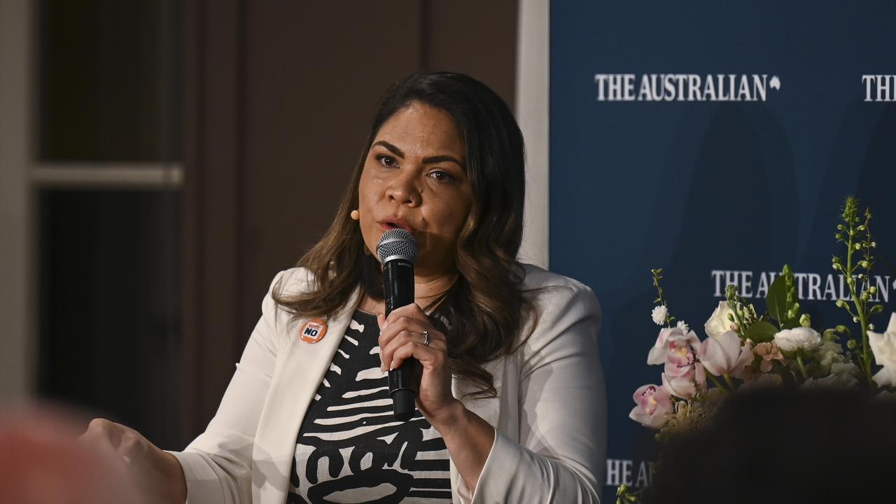 Senator Jacinta Nampijinpa Price told the National Press Club the Voice proposal was “flawed in its foundations”.