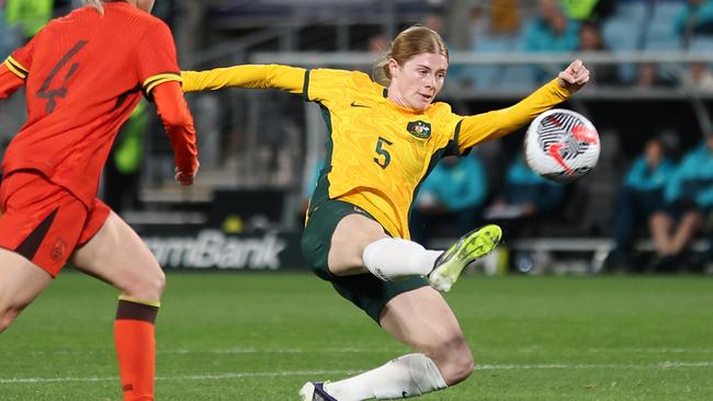 Cortnee Vine is packing her bags for the USA to join the North Carolina Courage. Picture: Cameron Spencer/Getty Images