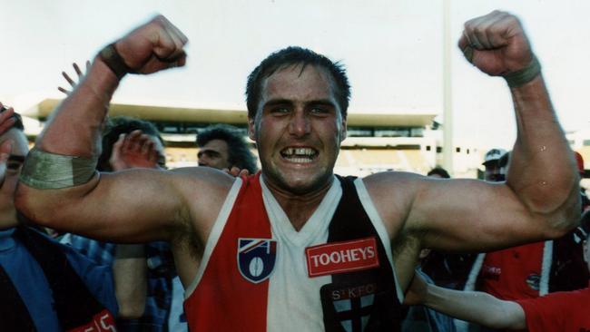 Larger than life Tony Lockett kicked goals on and off the field with Club 10.