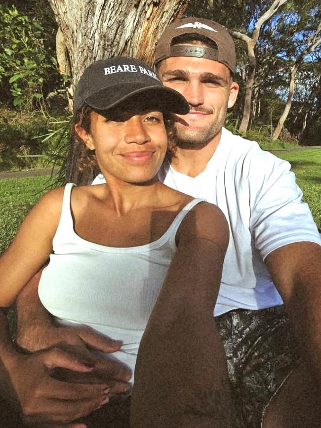 Mary Fowler and Nathan Cleary