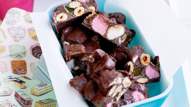 Jewelled rocky road