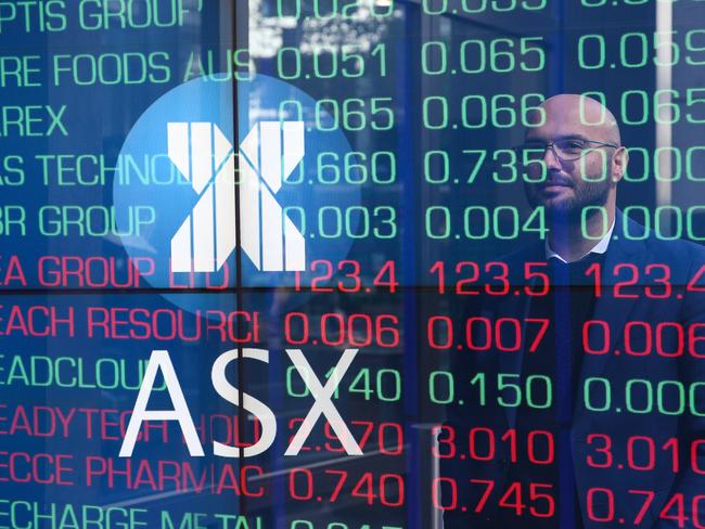 SYDNEY, AUSTRALIA - NEWSWIRE Photos - September 14, 2022: A view of the Australian Stock Exchange in the CBD in Sydney after a drop in the market overnight. Picture: NCA Newswire/Gaye Gerard