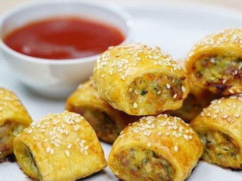 Tasty sausage rolls.