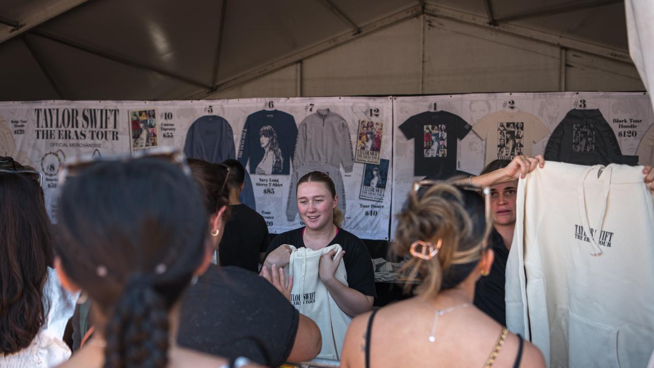 Eras Tour Sydney Taylor Swift merchandise sold out ahead of final show