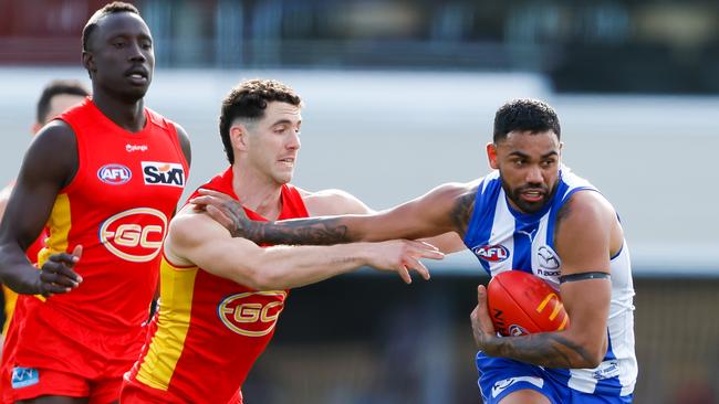 Tarryn Thomas needs to fulfil his potential. Picture: Getty Images