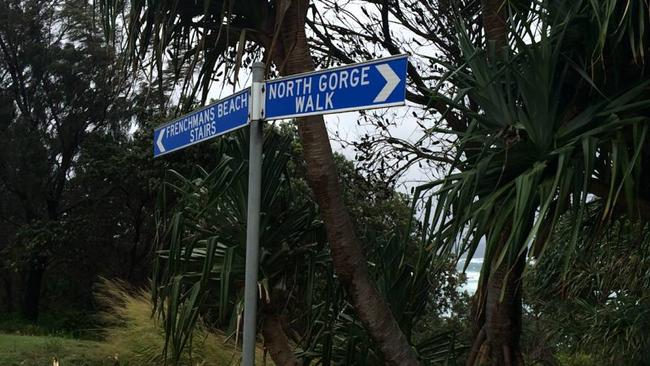 Which way? The new boardwalk will link to Point Lookout and eventually to Cylinder Beach.